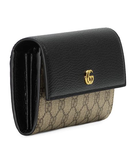 gucci gg marmont continental wallet.